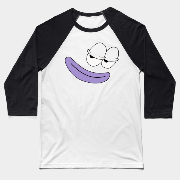 SMUG FACE MEME Baseball T-Shirt by gin3art